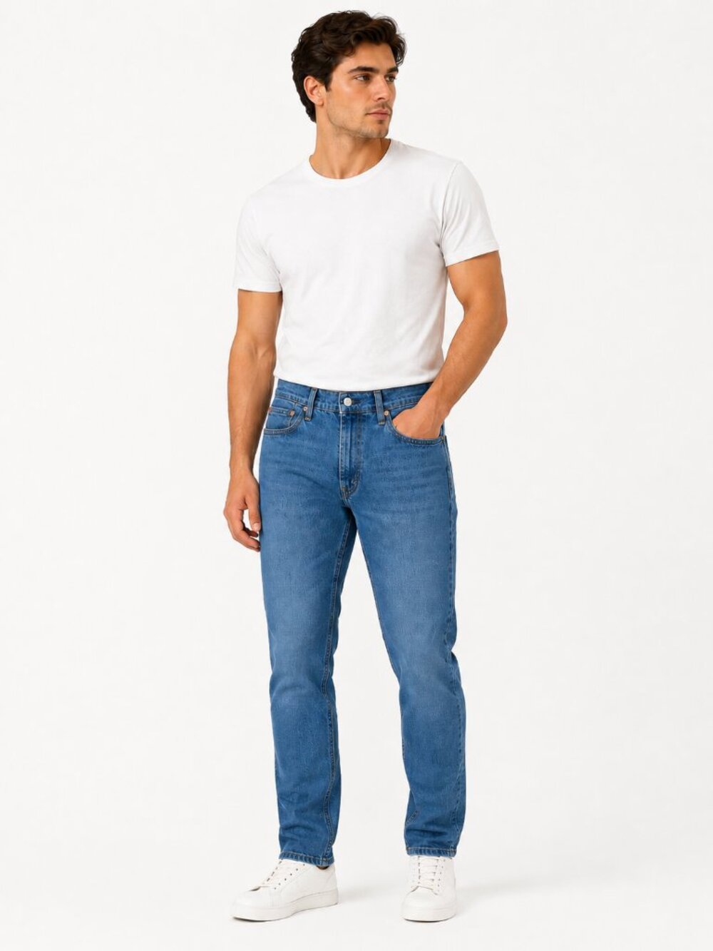 Levi's 511 Slim Stretch Jeans Men's 36x30 NWT Medium Wash Denim